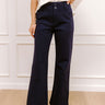The Diana High Waist Flares in Navy Image - 1