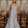 Wisteria Dream Floral Maxi Dress Image - 1
