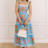 Acapulco Sunshine Floral Midi Dress Image - 1