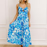 Vacay Chic Floral Midi Dress Image - 1