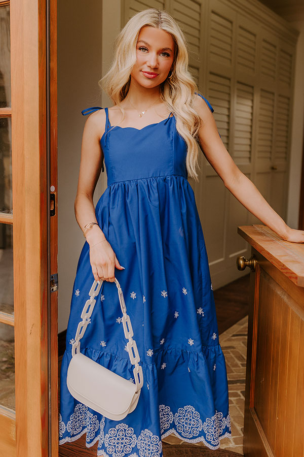 Tulum Bloom Midi Dress