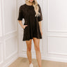 Casual Convo Vintage Wash Romper in Vintage Black Image - 1