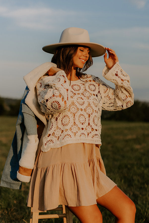 Coastal Dreams Crochet Top Image - 1