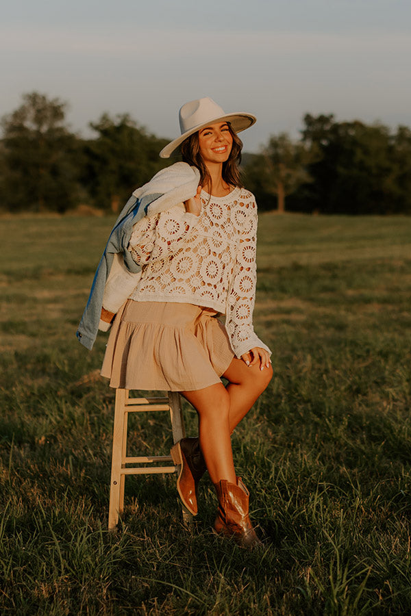 Coastal Dreams Crochet Top Image - 2