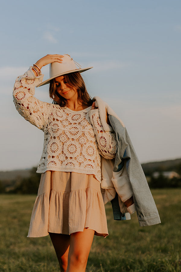 Coastal Dreams Crochet Top Image - 4