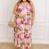 Tropical Dreams Midi Dress Curves Image - 1
