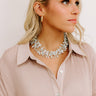 Simply Sweet Layered Necklace in Light Blue Image - 1