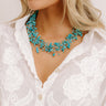 Simply Sweet Layered Necklace in Turquoise Image - 1