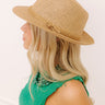 Coastal Cruise Raffia Woven Hat in Tan Image - 1