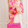 Vacay Mode Embellished Purse in Pink Image - 1