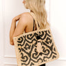 Vacay Bound Jute Woven Tote Image - 1