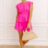 First Class Moment Pleated Top in Pink Image - 1