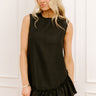 Uptown Charm Embellished Mini Dress in Black Image - 1