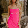 Casual Party Athleisure Mini Dress in Pink Image - 1
