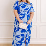 Complete Awe Floral Midi in Sky Blue Curves Image 1