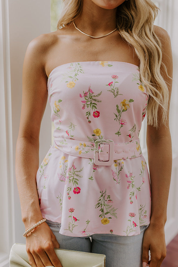 Sweet Surprise Floral Peplum Top – Impressions Online Boutique