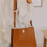 Social Club Faux Leather Tote Image 1