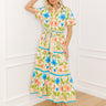 Blossom Avenue Button Down Midi Dress Image 1