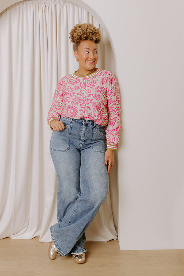 The Juniper Midrise Wide Leg Jean Curves Image - 2