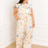 Tuscany Villa Floral Jumpsuit Curves Image 1