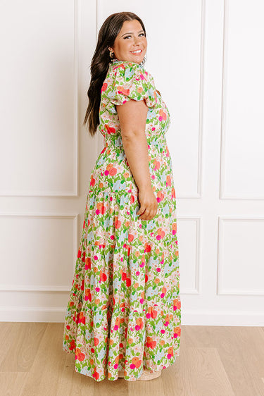 Dahliana Maxi Dress - Tropic Floral