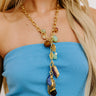 Boho Feels Semi Precious Lariat Necklace Image 1