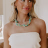 Turquoise Water Semi Precious Necklace Image 1