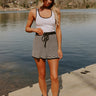 Lake Life Seamless Tank in White Image 1