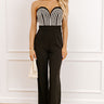 Gala Charm Jumpsuit in Black Image 1