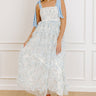 Wildflower Whimsy Ruffle Midi Dress Image 1
