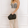 Gala Charm Jumpsuit in Beige Image 1