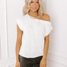 Take Me To Nantucket Knit Top in White Image - 1