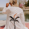 Palm Trees And Pina Coladas Embroidered Button Up Image 1