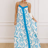 Oceanside Bliss Floral Maxi Dress Image 1