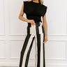The Kendal High Waist Stripe Pants Image 1