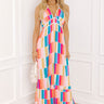 Summer Block Party Pleated Maxi Dress Image 1