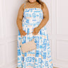 Coastal Daydream Midi Dress Curves Image 1
