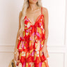 Vacay Date Night Tiered Mini Dress Image 1