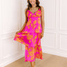 Serene Energy Floral Midi Dress Image 1