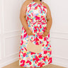 Sunny Disposition Floral Midi Dress Curves Image 1