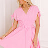 Kind Energy Mini Dress in Pink Image 1