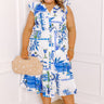 Mediterranean Brunch Button Down Midi Dress Curves Image 1