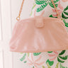 Skyline Views Patent Purse in Pink Image 1