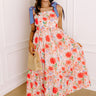 Strolling Through Granada Floral Maxi Dress Image 1