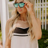 Bungalow Cutie Sunnies in Black with Green Lens Image 1
