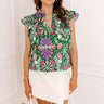 Lush Escape Floral Top Image 1