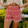 The Picnic Patch High Waist Embroidered Gingham Shorts Image 1