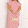 Sweet Tea Sippin' Stripe Maxi Dress Curves Image 1