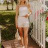 Capri Courtyard High Waist Eyelet Shorts Image 1