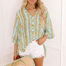 Paradise Breeze Button Down Top Image 1